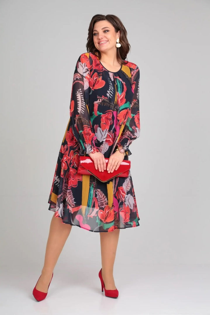 Floravine™ | Robe Fleurie Moderne