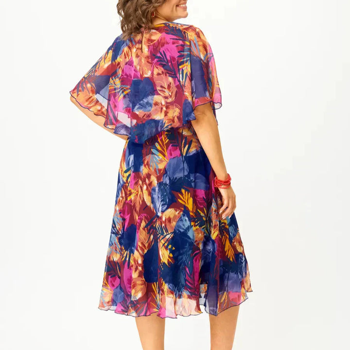 Barbara | Robe Chiffon Grande Taille