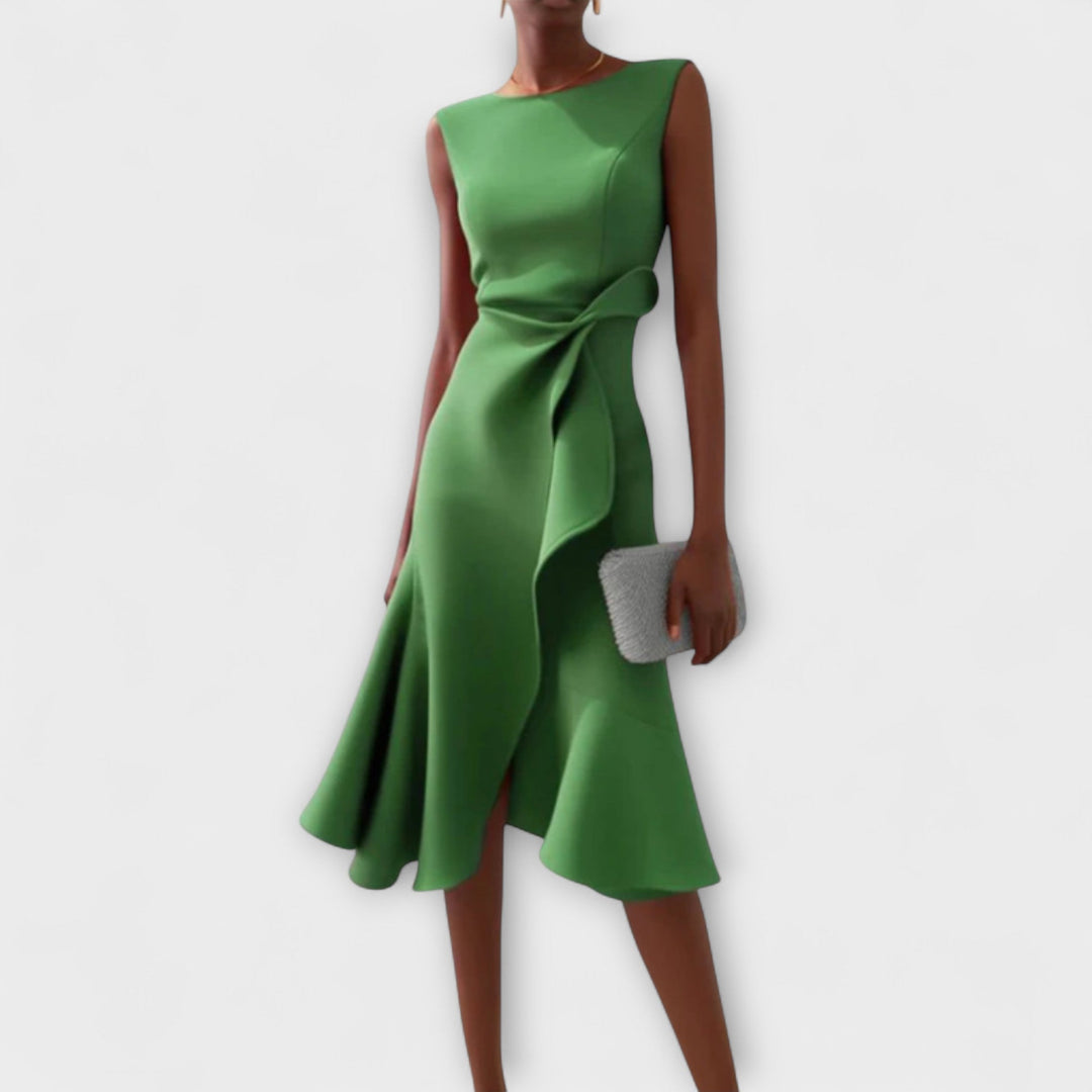 Darlene | Robe midi élégante
