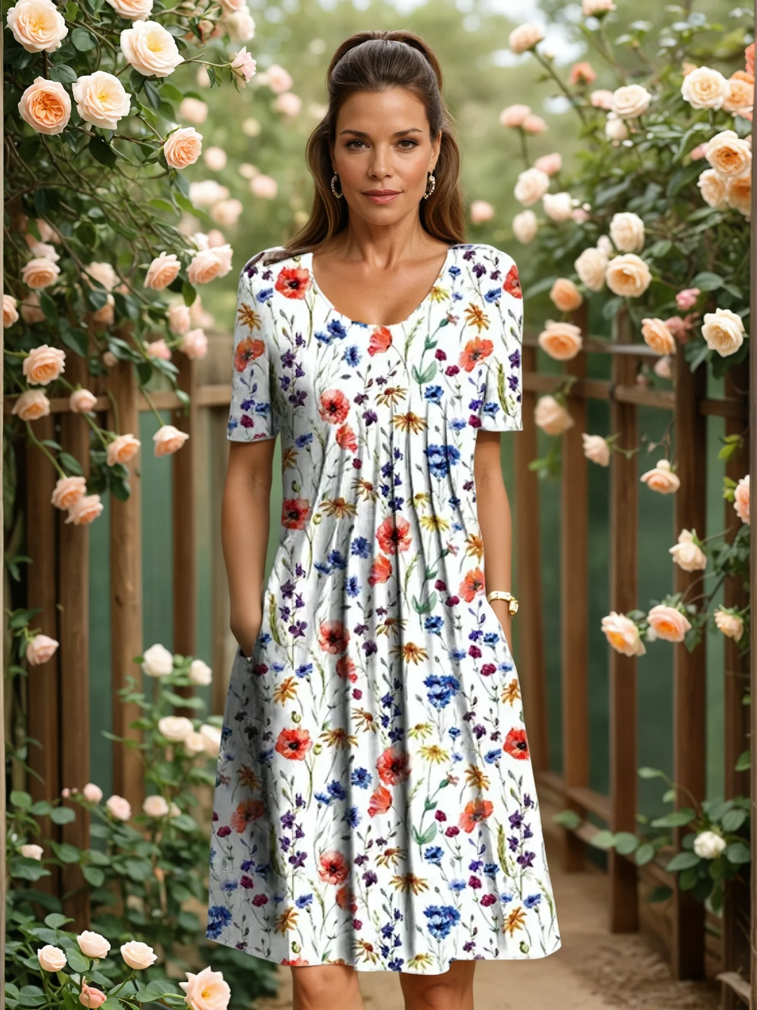 Harper | Robe élégante au fini flatteur au ventre