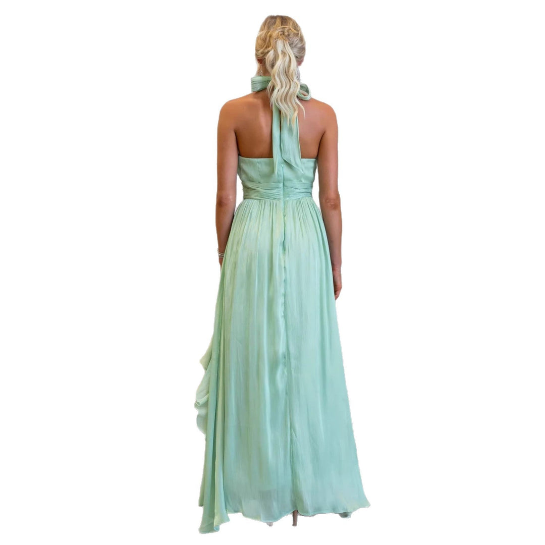 Robe Maxi à Dos Nu Celestia