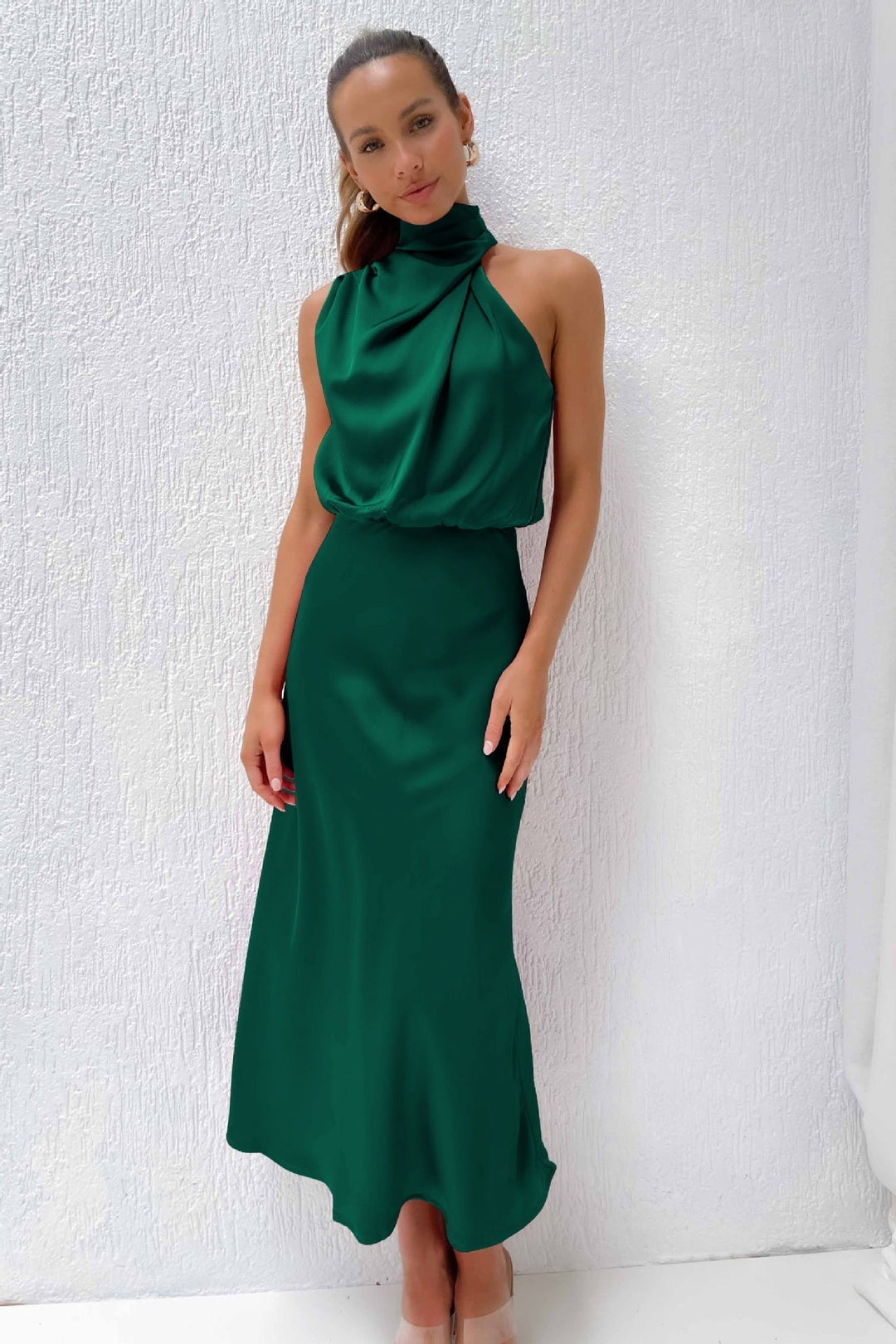 Robe Quentin Drapée Sahara