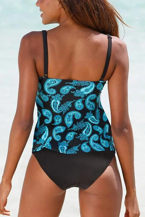 Cascada | Ensemble de bain Paisley qui couvre le ventre