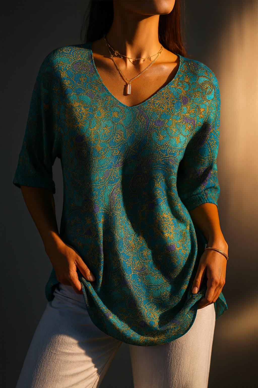 Pull en tricot rétro décontracté pour femmes