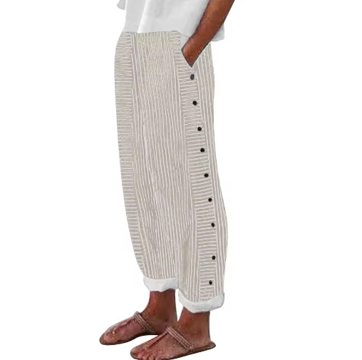 Sia | Pantalon décontracté rayé confortable