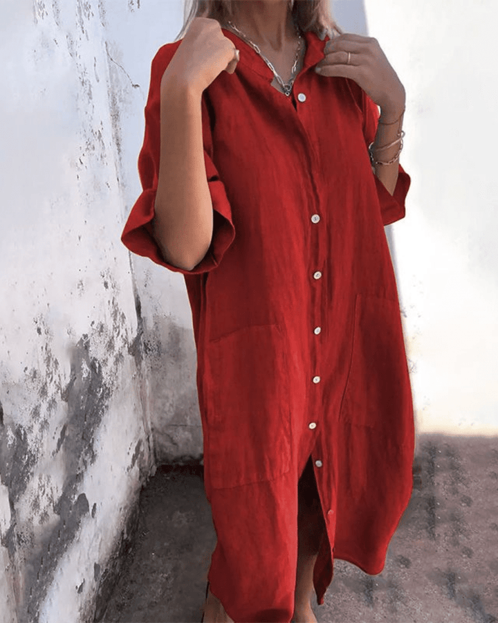 Anna | Robe chemise légère